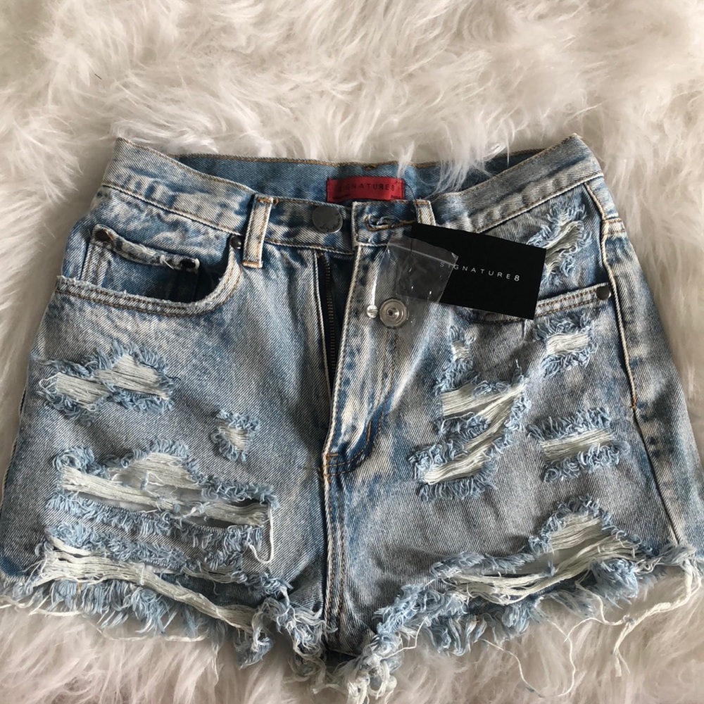 New w Tags! High waist shorts size Small